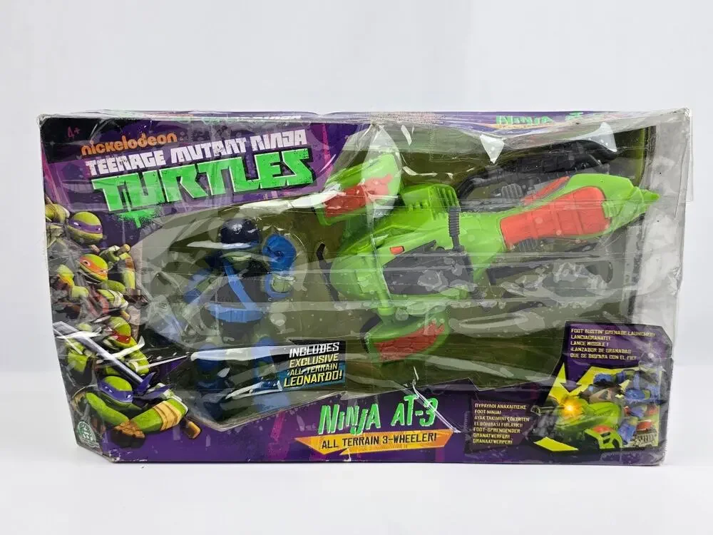 TMNT Teenage Mutant Ninja Turtles Leonardo Ninja AT-3 All Terrain 3 Wheeler New